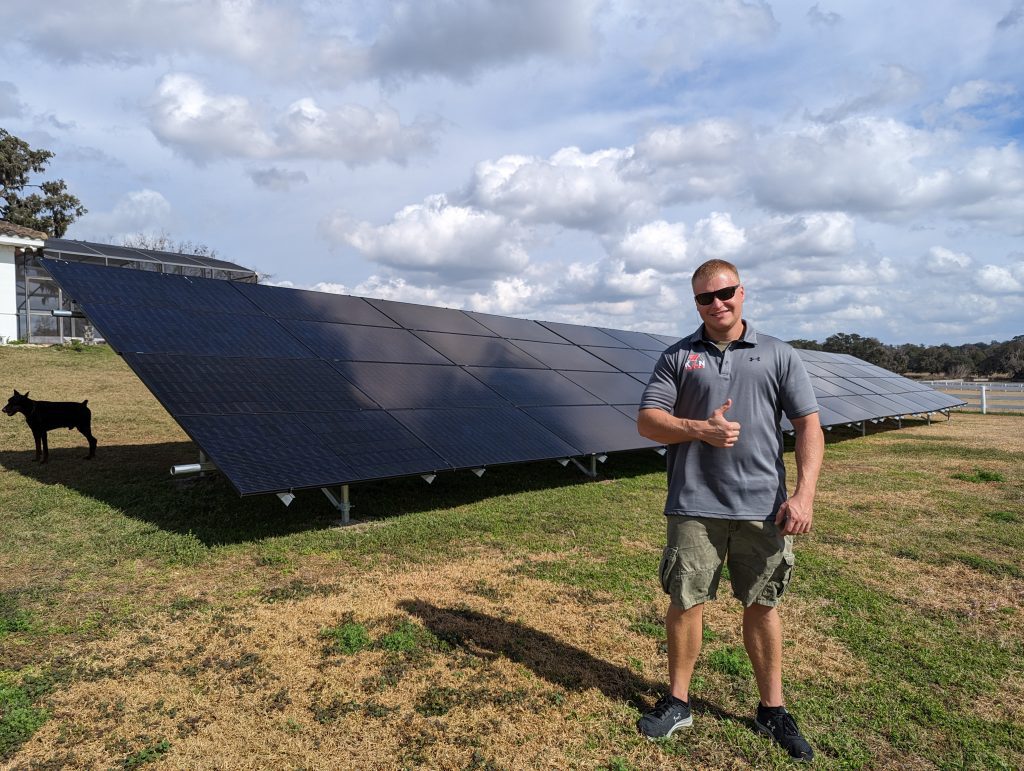 Image: Mike Patterson - Founder of KLN Solar